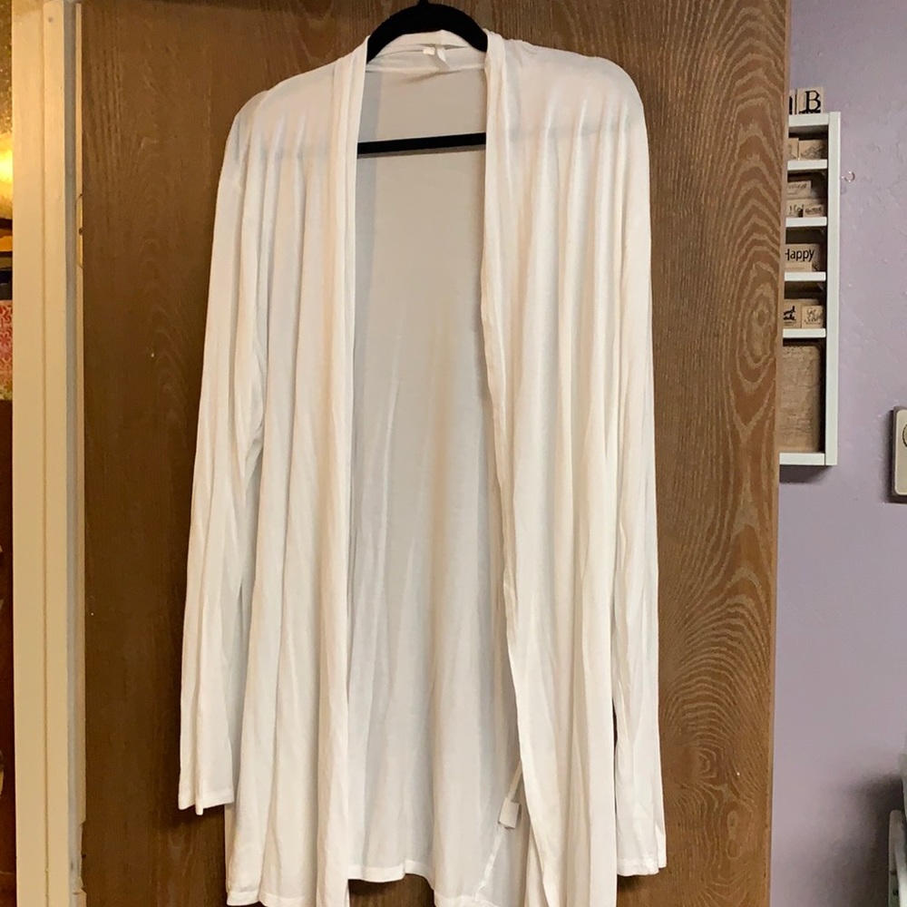 Light weight white cardigan